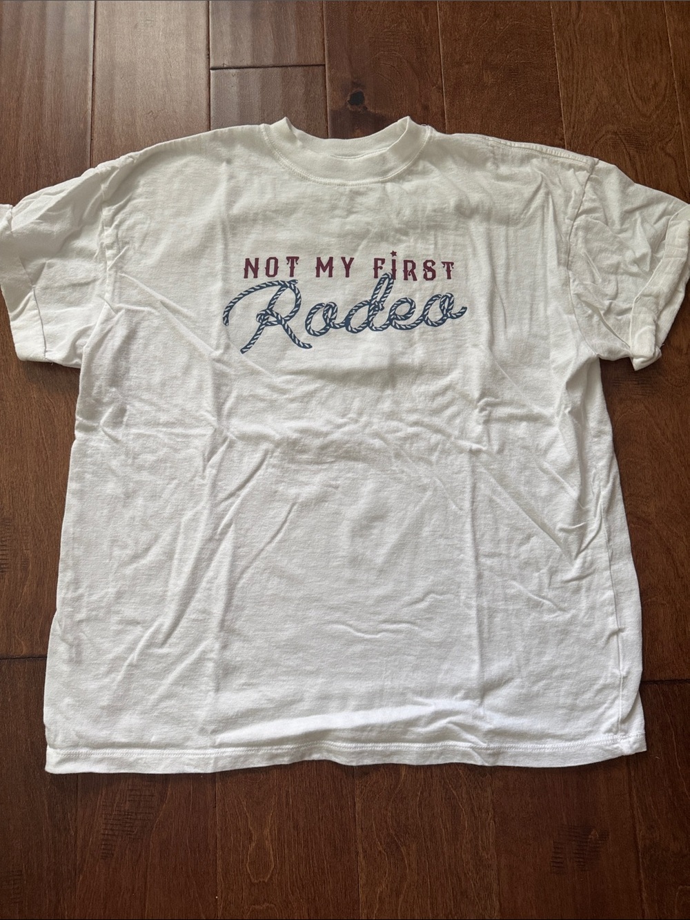 Not My First Rodeo Oversized Tee